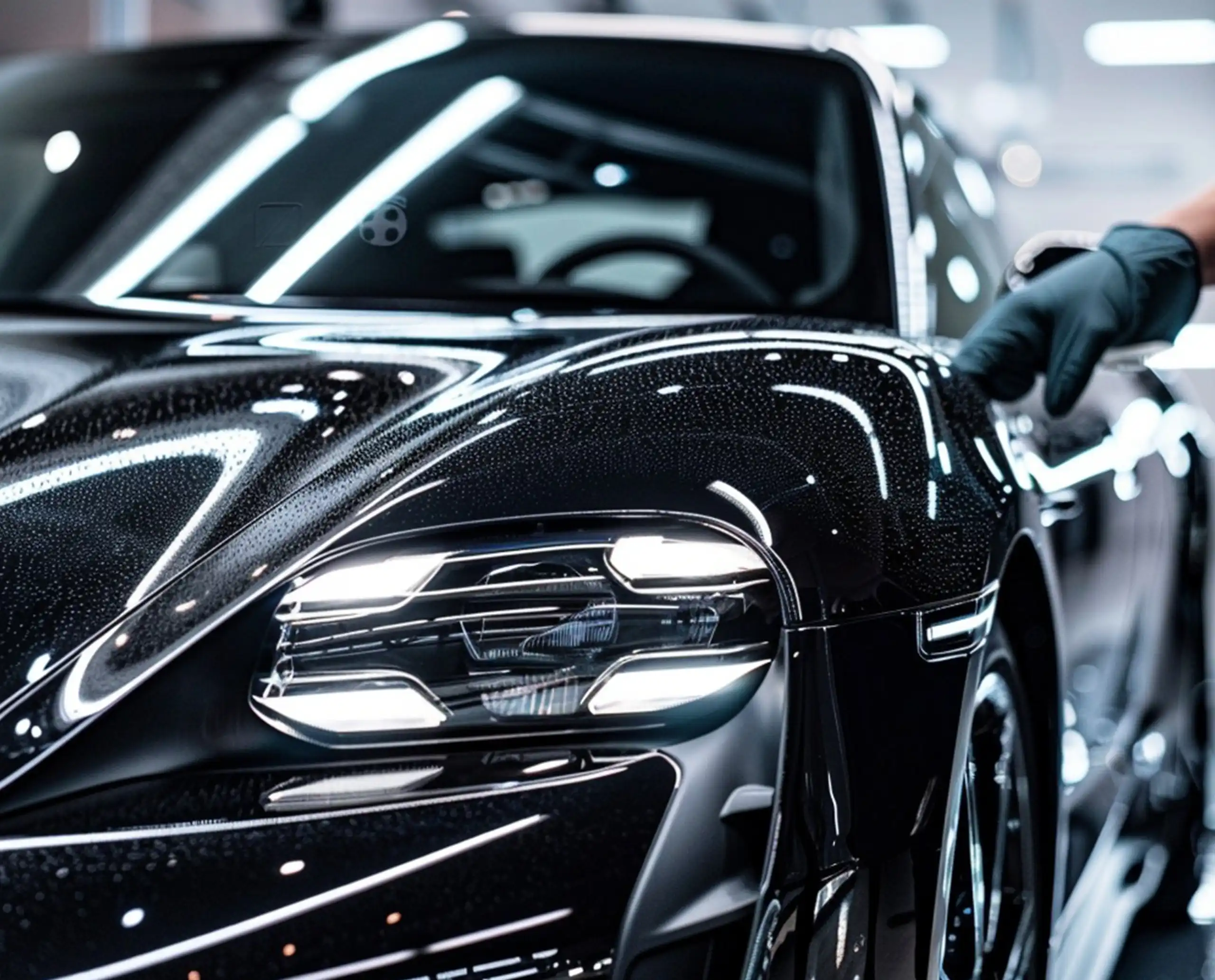 Luxury car exterior detailing at Extreme Clean in Yuma, AZ