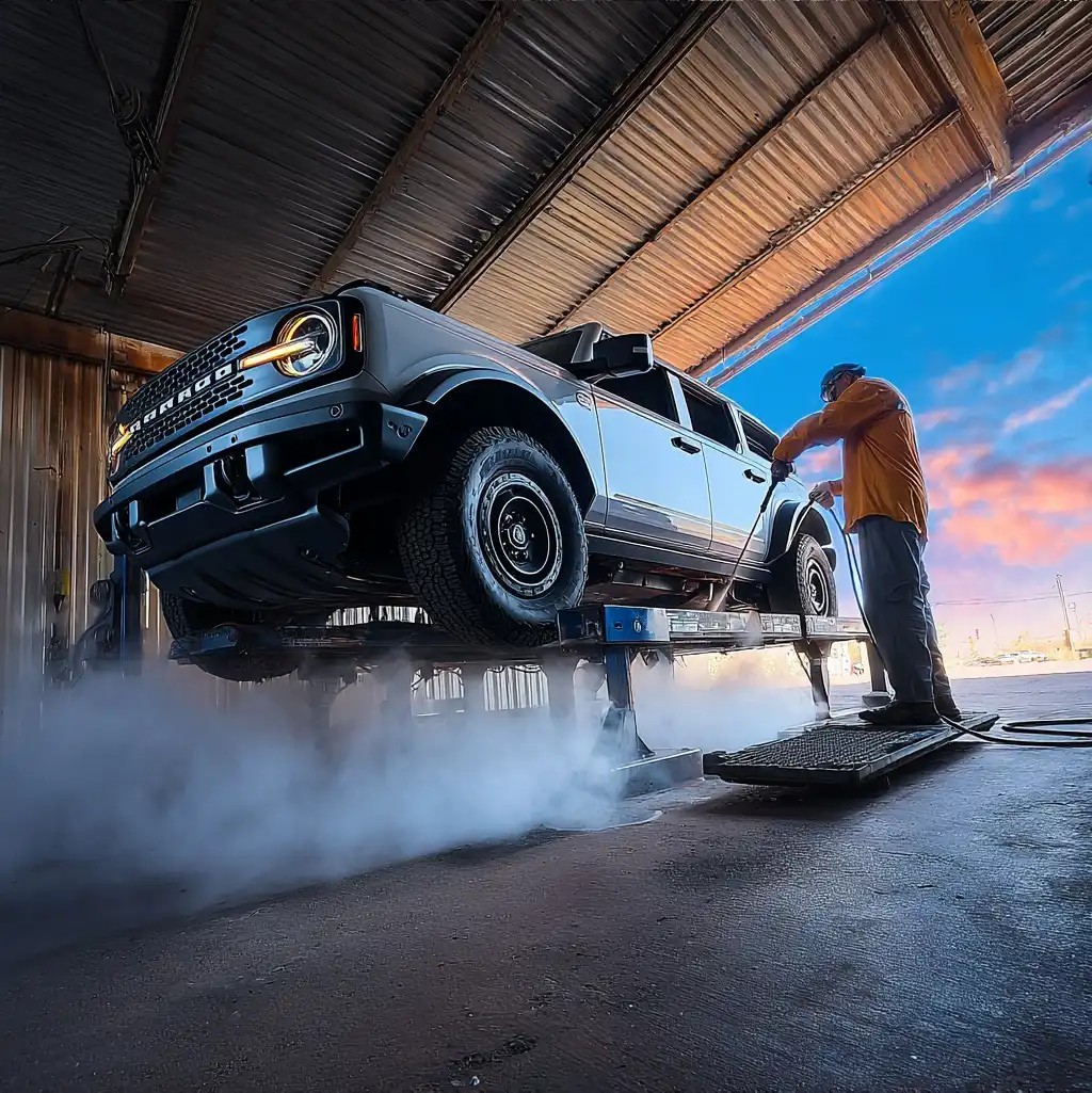 Undercarriage cleaning service in Yuma AZ - protect against salt, dirt, and buildup